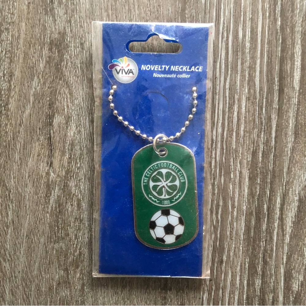 The Celtic football club novelty necklace